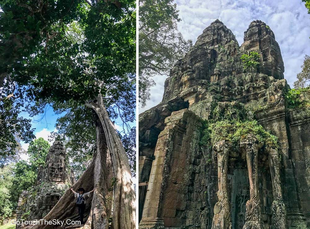 รายละเอียดหินสลักประตูชัย