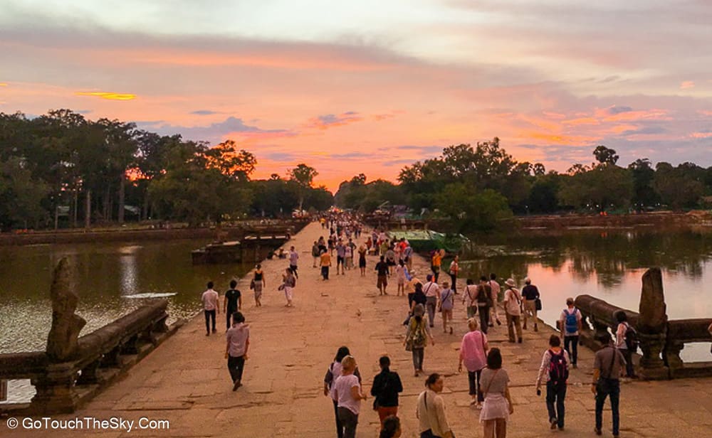 วิวปราสาทนครวัดยามบ่าย