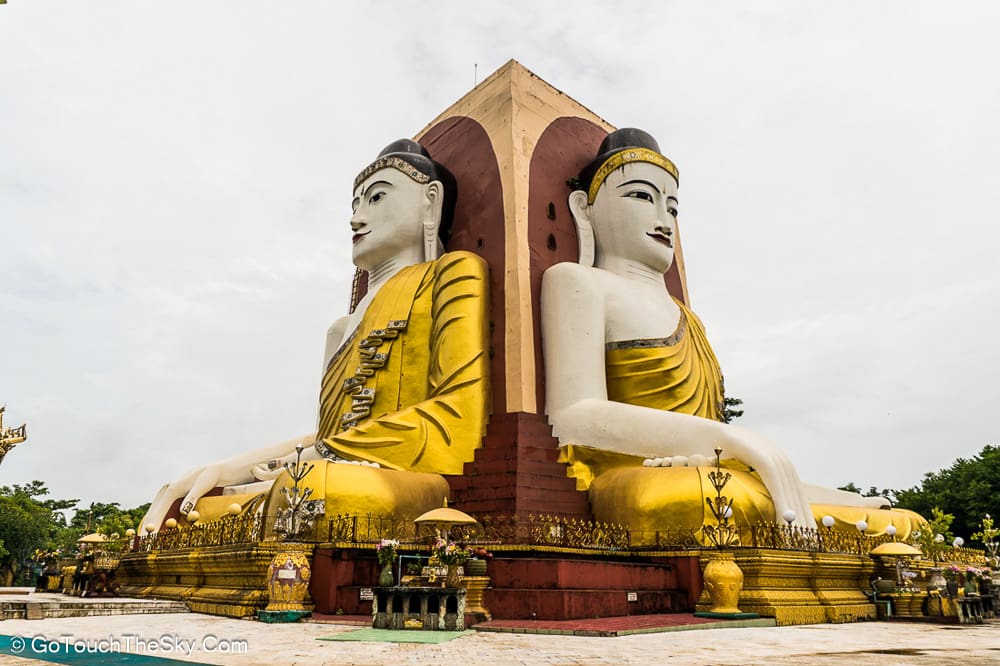 พระพุทธรูปปางมารวิชัยเจดีย์ไจ๊ก์ปุ่น