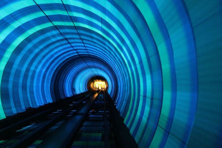 Bund Sightseeing Tunnel เซี่ยงไฮ้