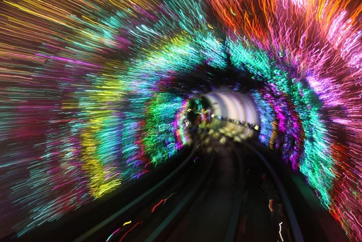 แสงสีอุโมงค์ Bund Sightseeing