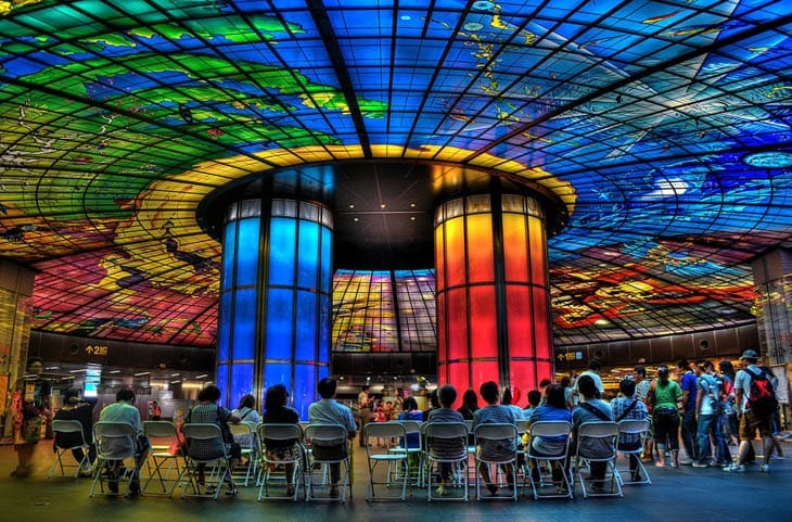 โดมกระจกสี Dome of Light เกาสง