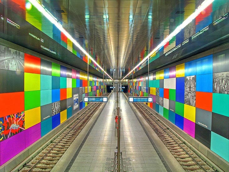 สถานี U-bahn มิวนิก