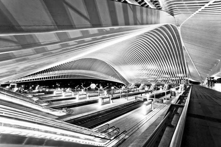 สถานี Liège Guillemins เบลเยียม