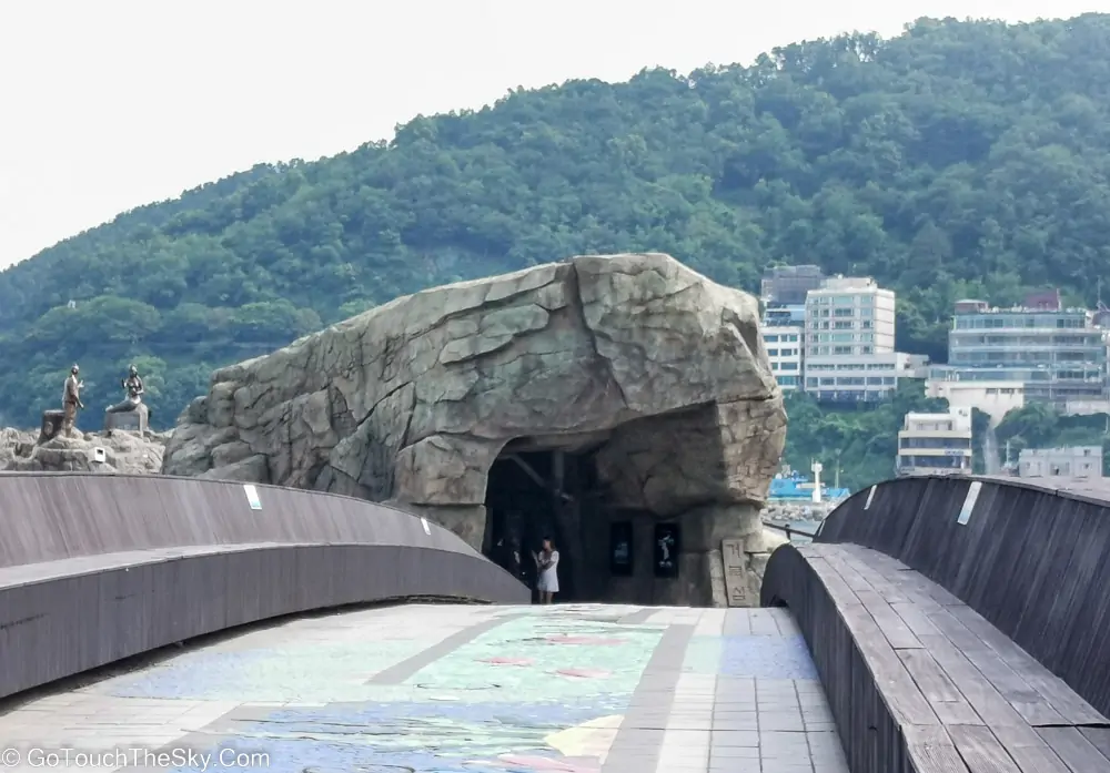 ทัศนียภาพเกาะเต่าจากสะพาน