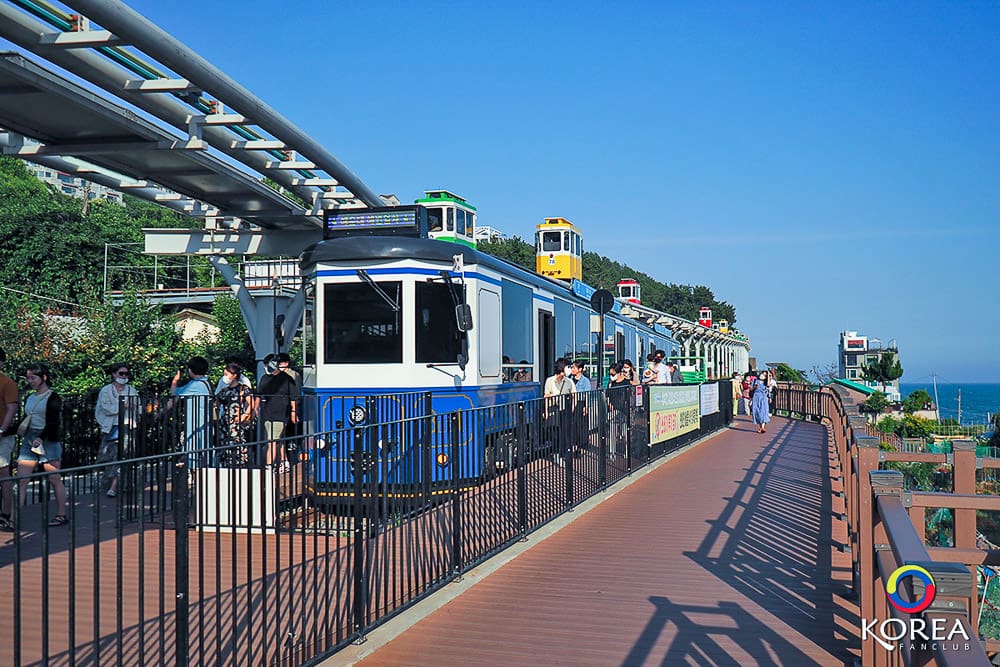 รถไฟชมวิว Haeundae Beach Train