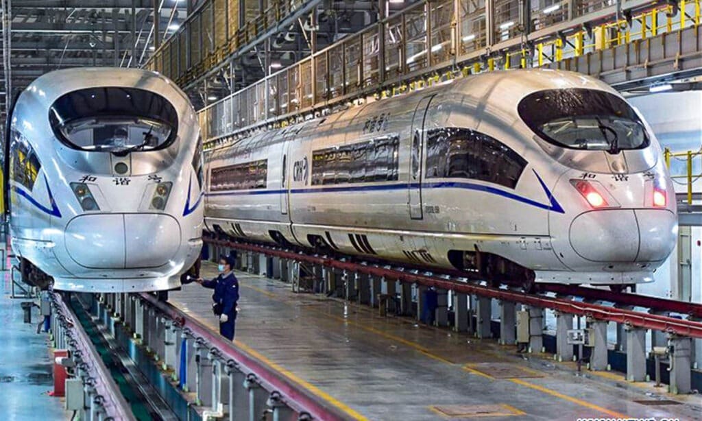 โครงการรถไฟความเร็วสูงจีน