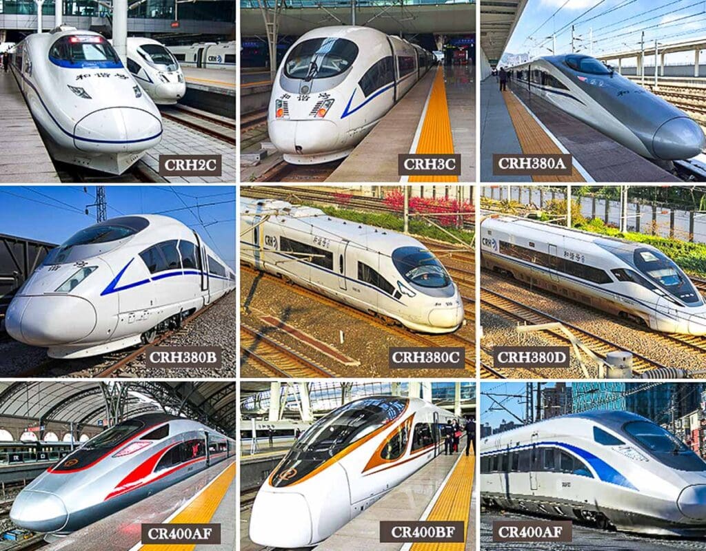 ขบวนรถไฟ CRH ของจีน