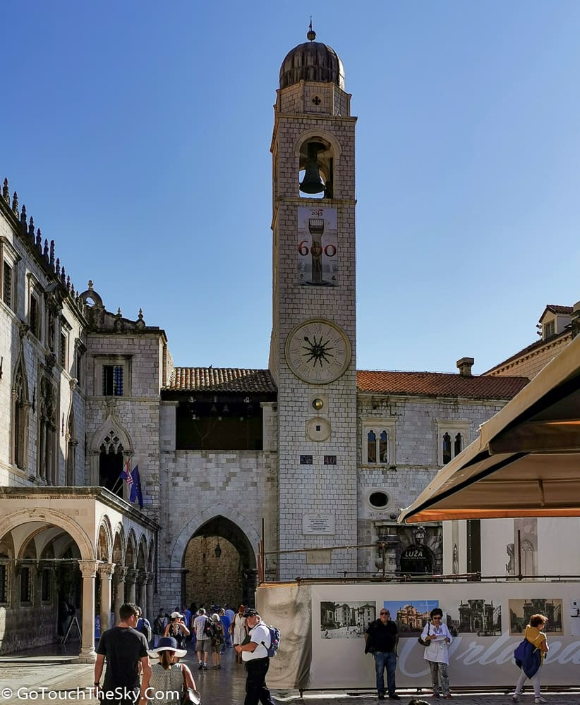 หอระฆัง Dubrovnik's Bell Tower