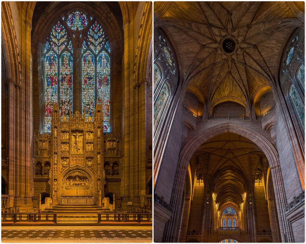Liverpool Cathedral มุมกว้าง