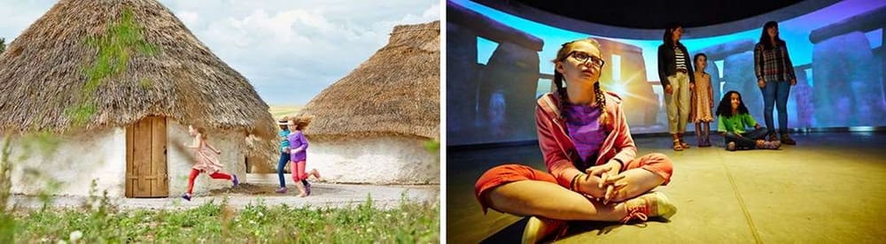 แบบจำลอง Neolithic Houses