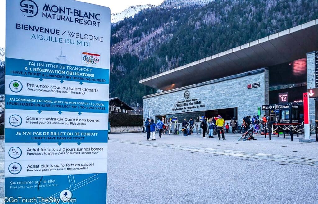 สถานีเคเบิลคาร์ L'Aiguille du Midi