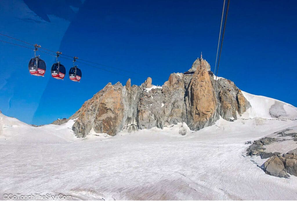 กระเช้า Panoramic Mont-Blanc มุมสูง