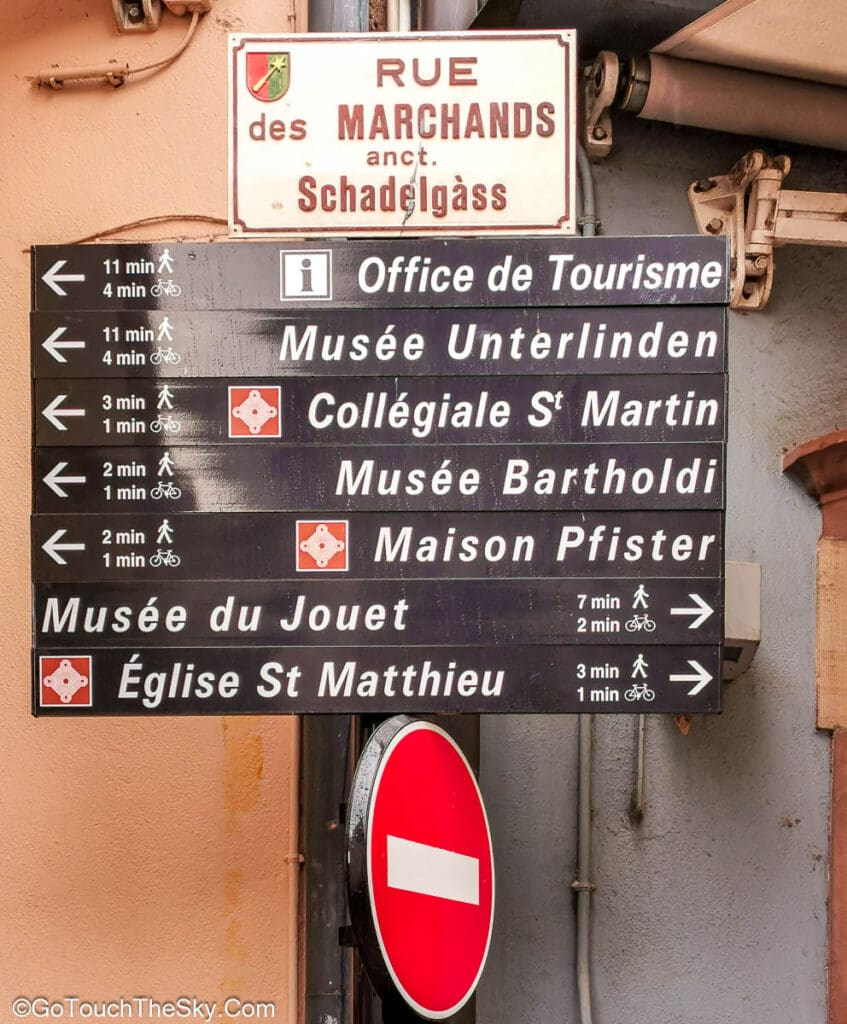 ถนน Rue des Marchands กอลมาร์