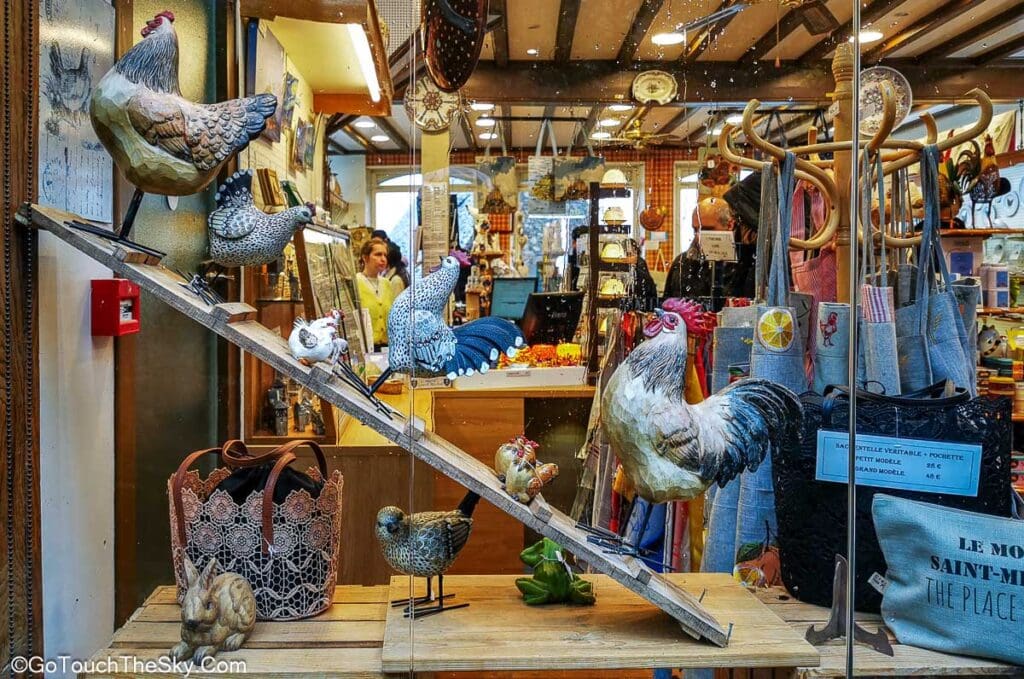 ร้านอาหารในเมืองเก่ามองต์ แซงต์-มิเชล