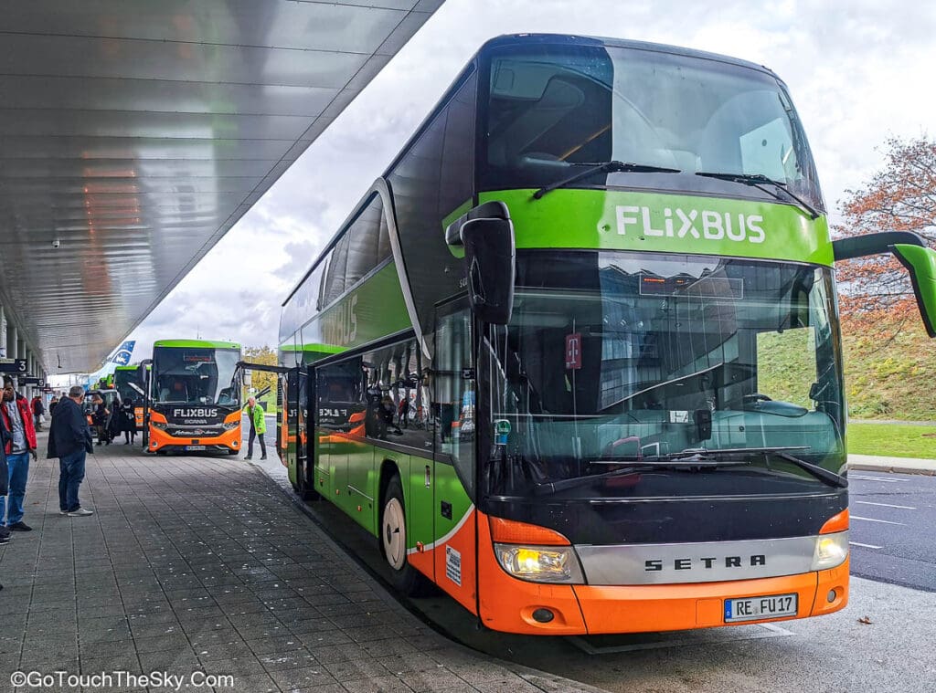 ป้ายรถ Flixbus ที่สตราสบูร์ก