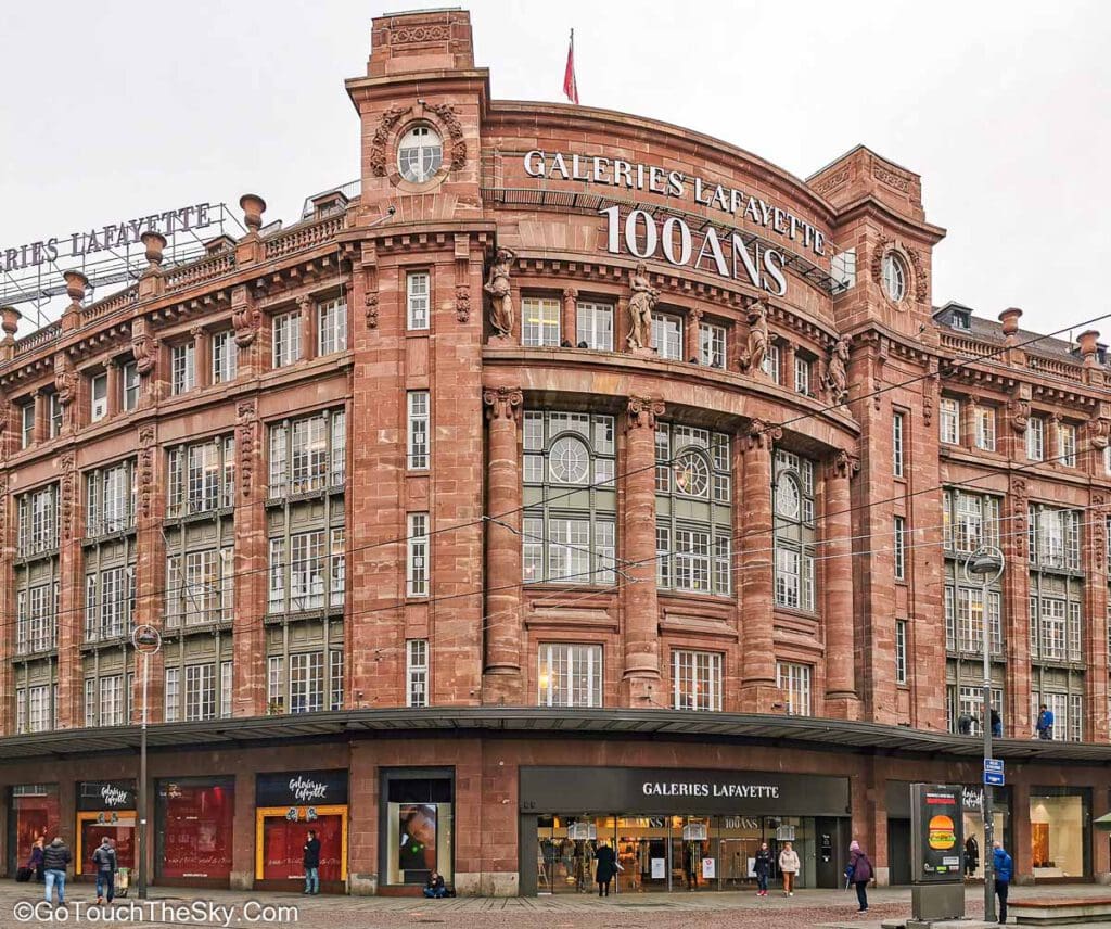 ห้าง Galeries Lafayette สตราสบูร์ก