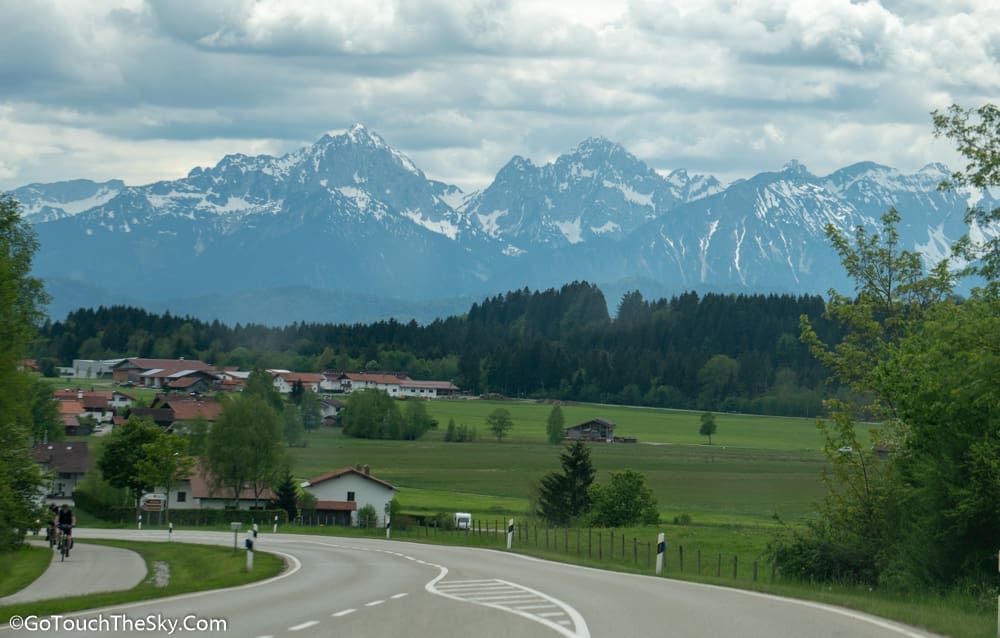วิวเทือกเขาแอลป์บาวาเรียตอนใต้