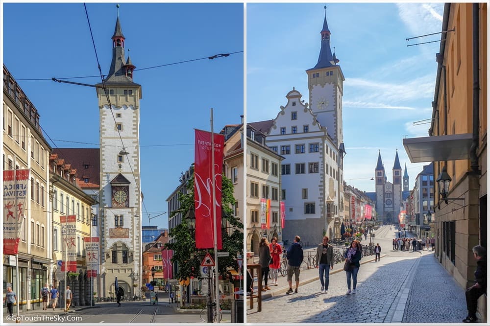 บรรยากาศยามเช้าในเมือง Wurzburg