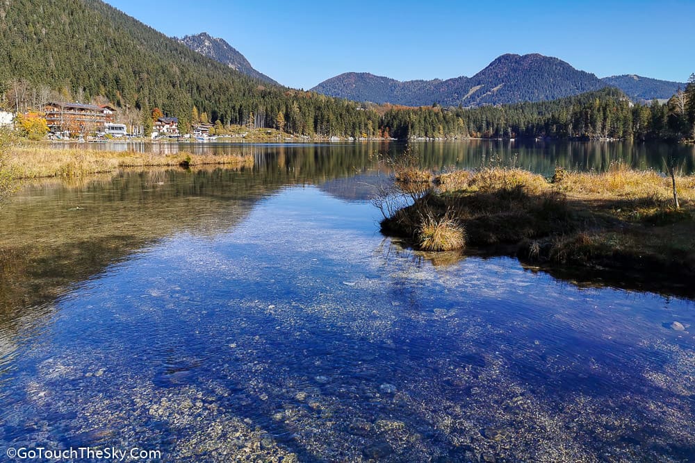 บรรยากาศริมทะเลสาบ Hintersee