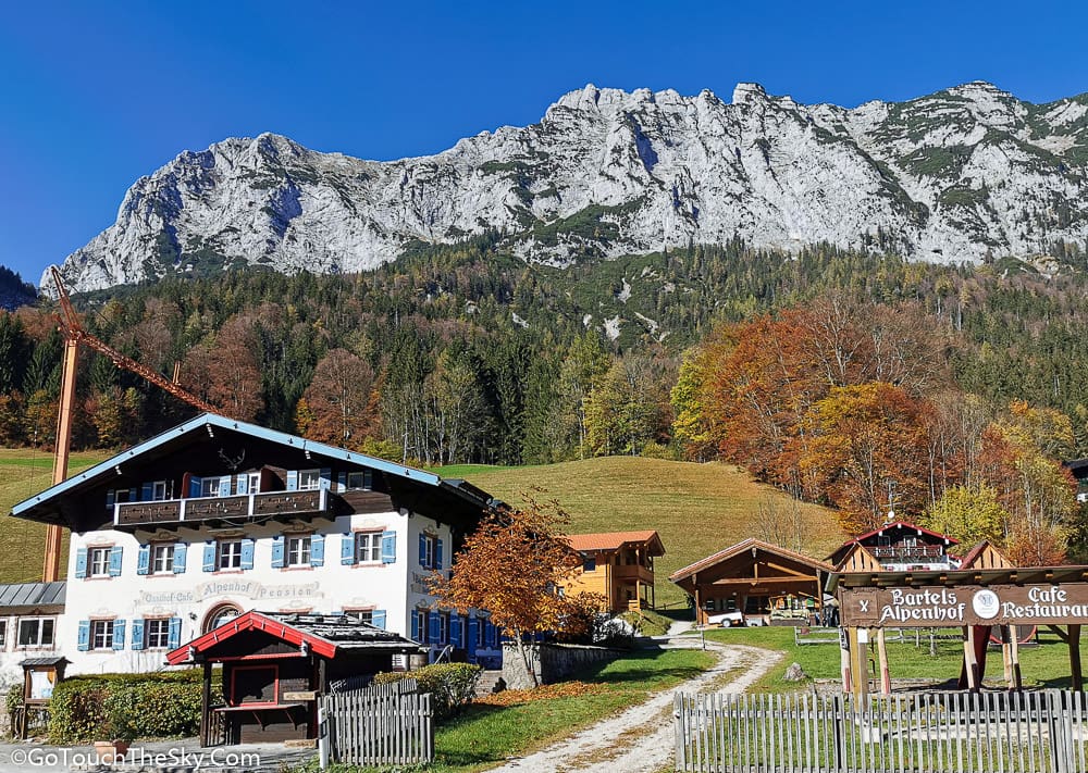วิวเทือกเขารอบ Hintersee