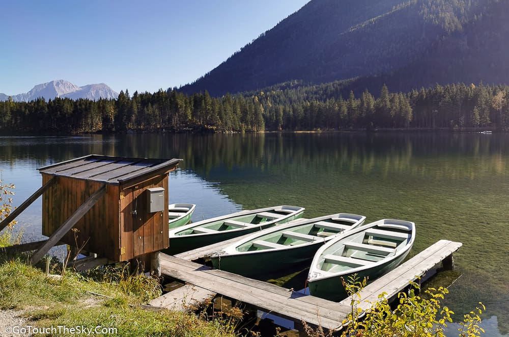 เส้นทางเดินรอบทะเลสาบ Hintersee อีกจุด
