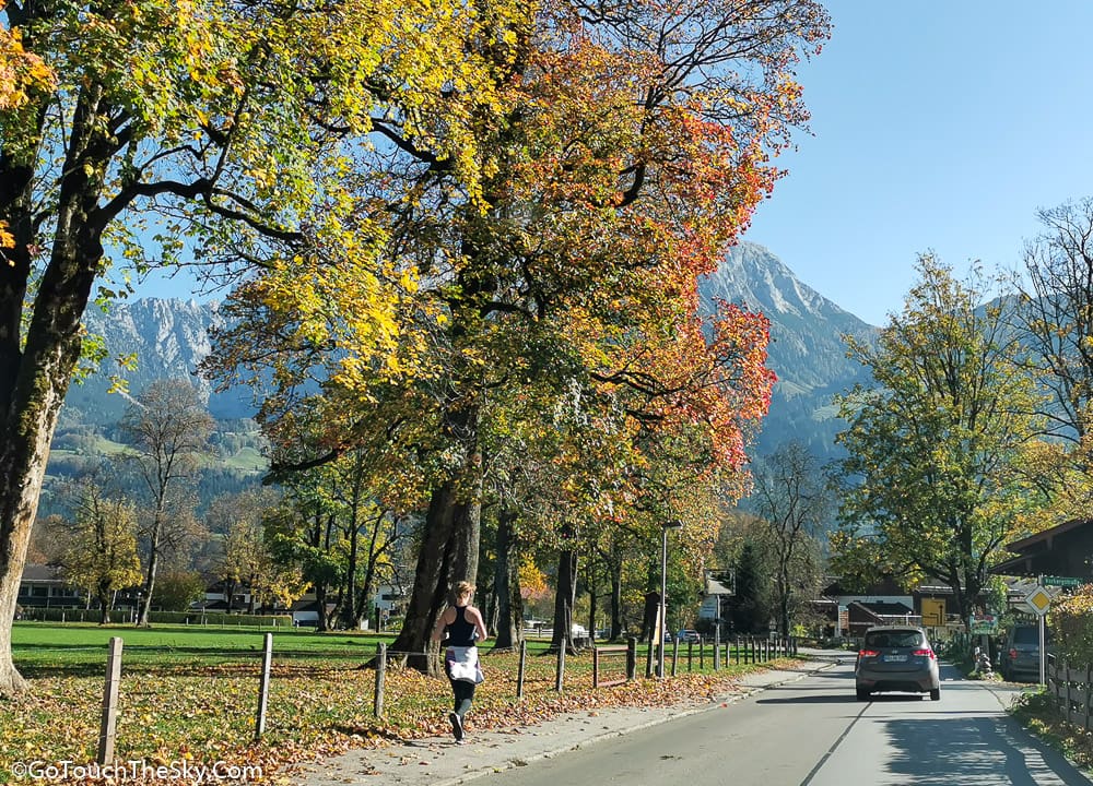 วิวหุบเขาก่อนถึงทะเลสาบ Konigssee