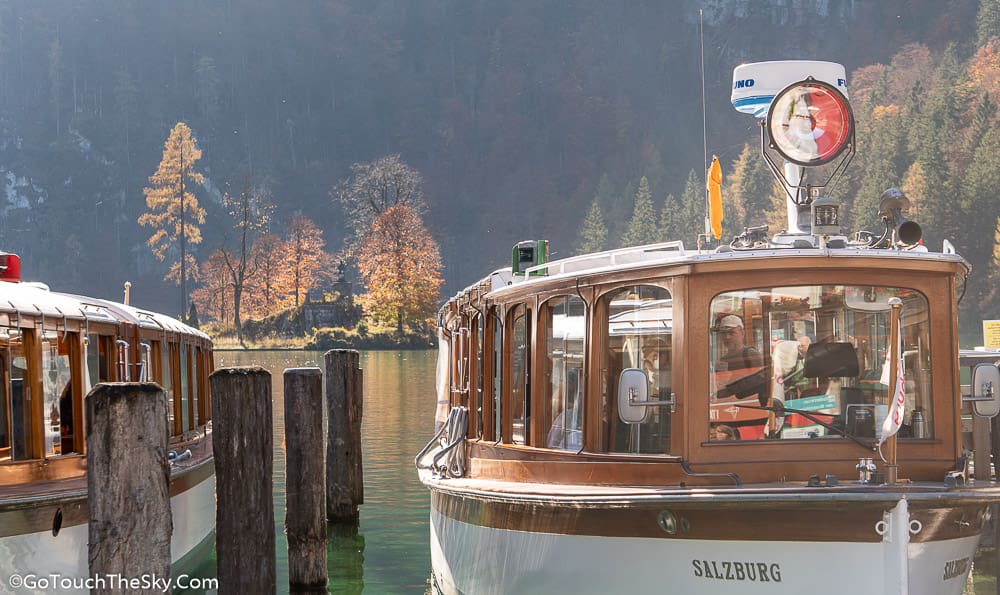 วิวจากเรือทะเลสาบ Konigssee