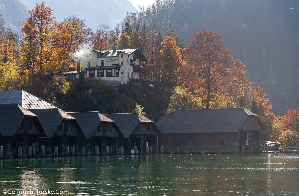 วิวเทือกเขาจากเรือ Konigssee