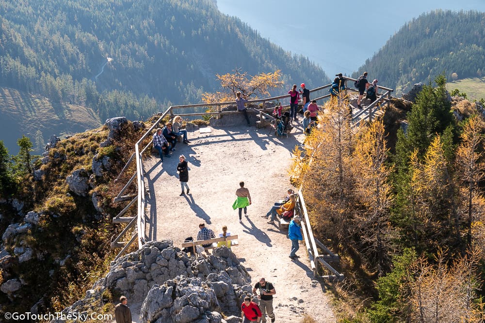 วิวทะเลสาบ Konigssee จากยอดเขา Jenner