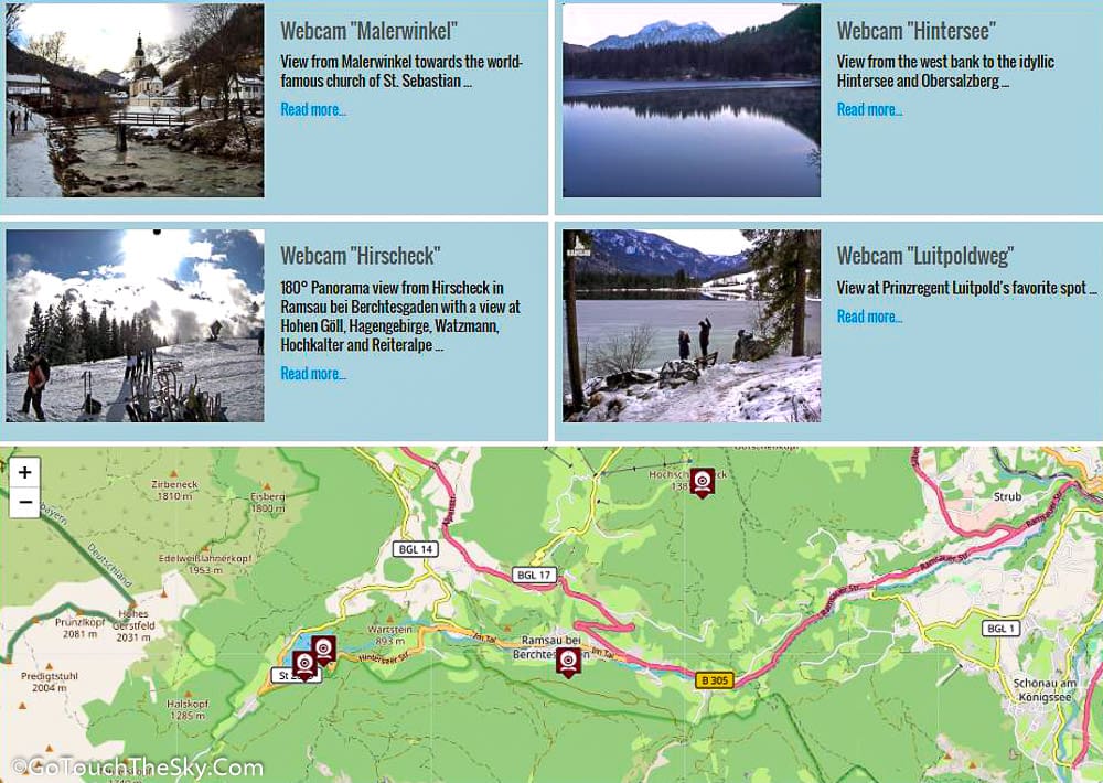 Webcam จุดถ่ายรูป Ramsau