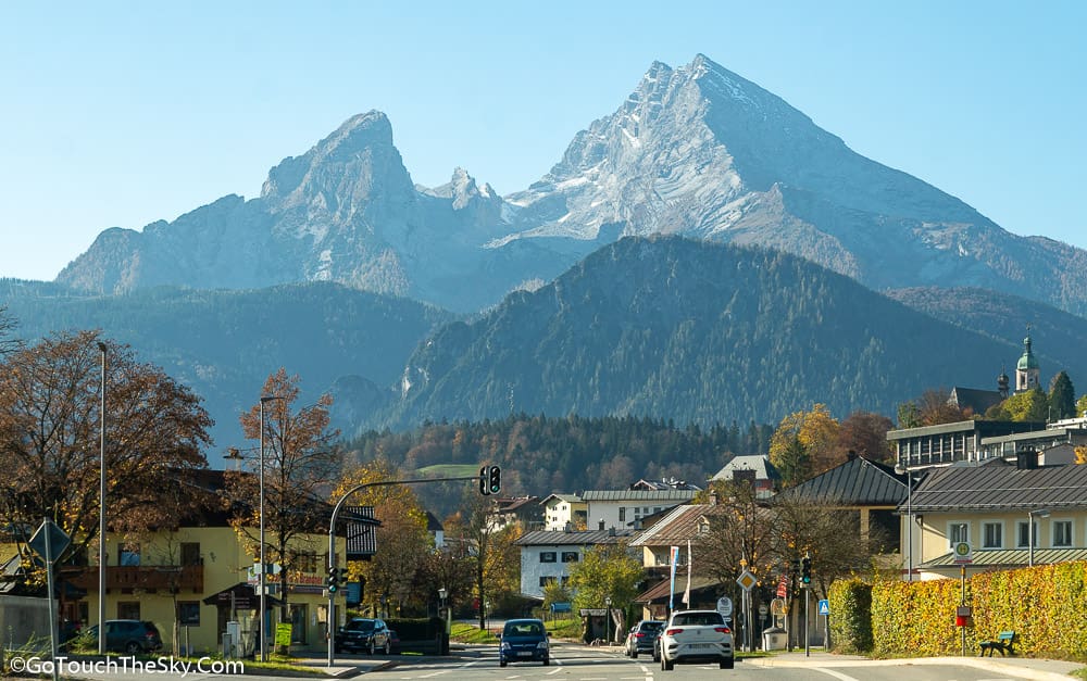 วิว Mount Watzmann เป็นฉากหลัง