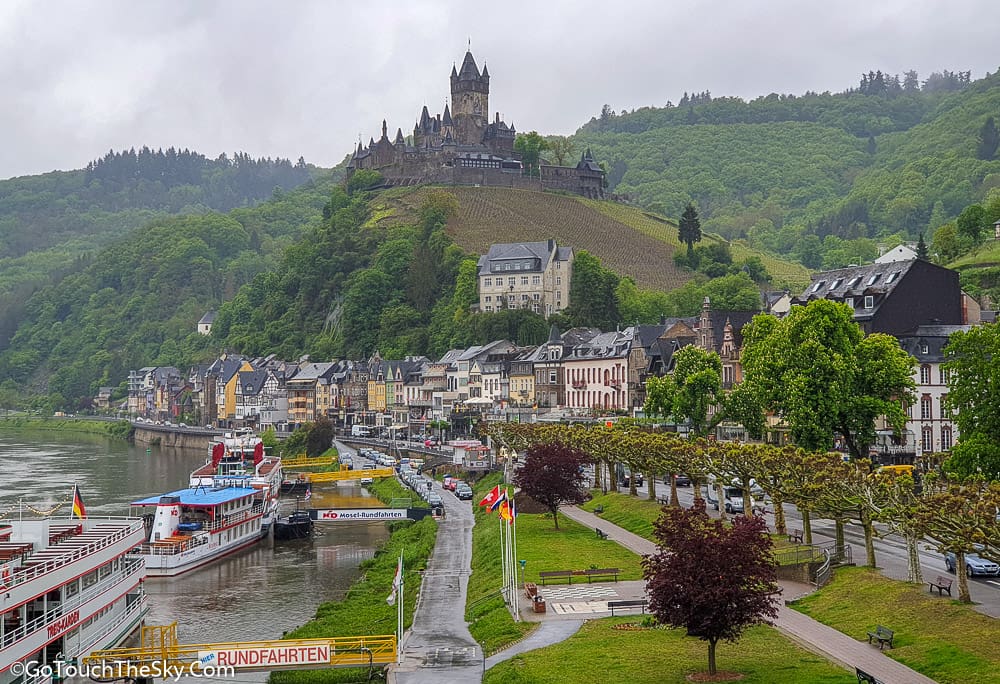 วิวเมือง Cochem จากสะพาน