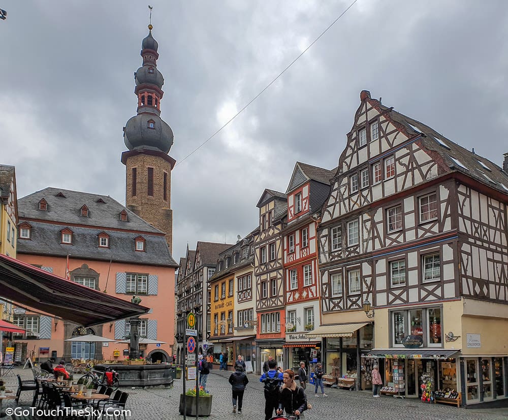 จัตุรัส Markplatz เมือง Cochem