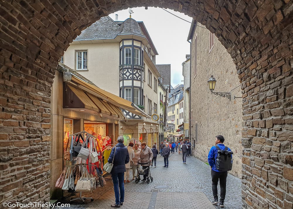 ถนน Bernstrabe ถนนสายหลัก Cochem