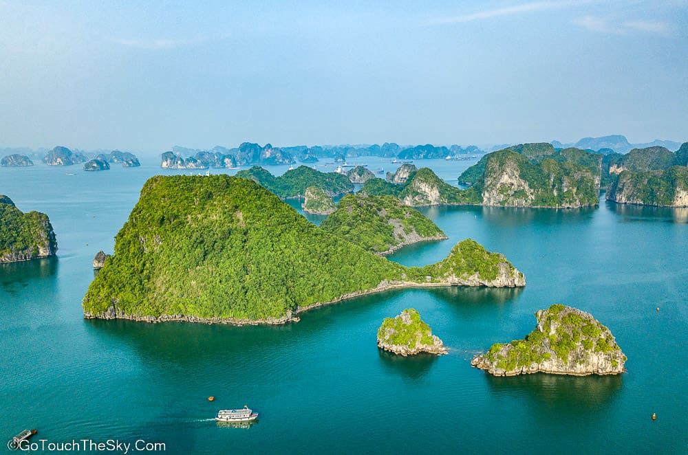 วิวจากโดรนเกาะ Ti Top