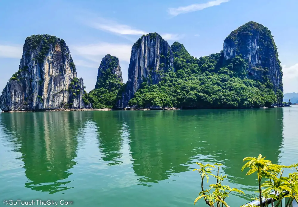 บรรยากาศล่องเรือฮาลองเบย์
