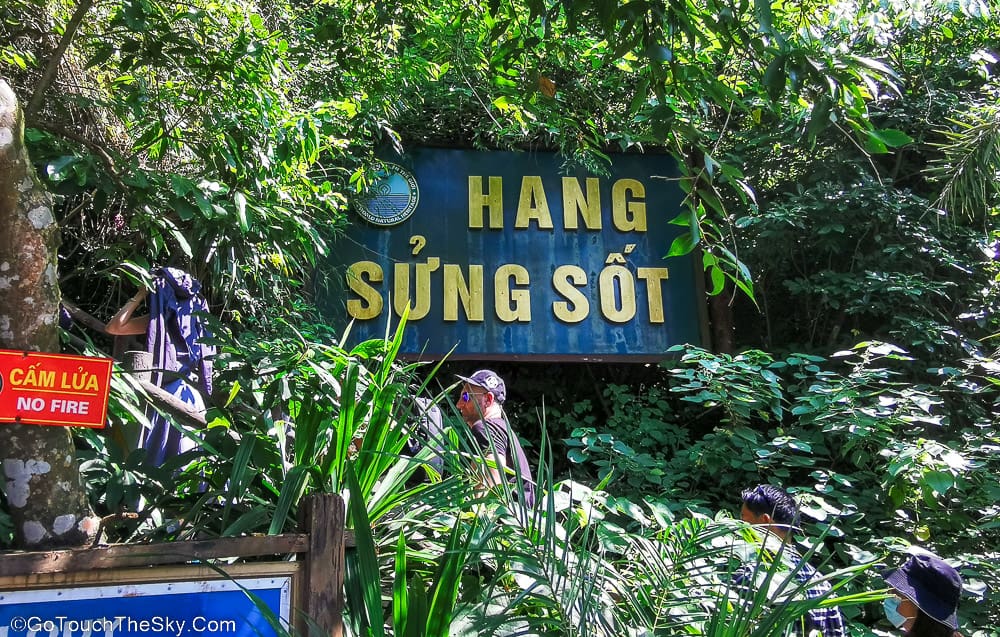 ทางเดินภายในถ้ำ Sung Sot