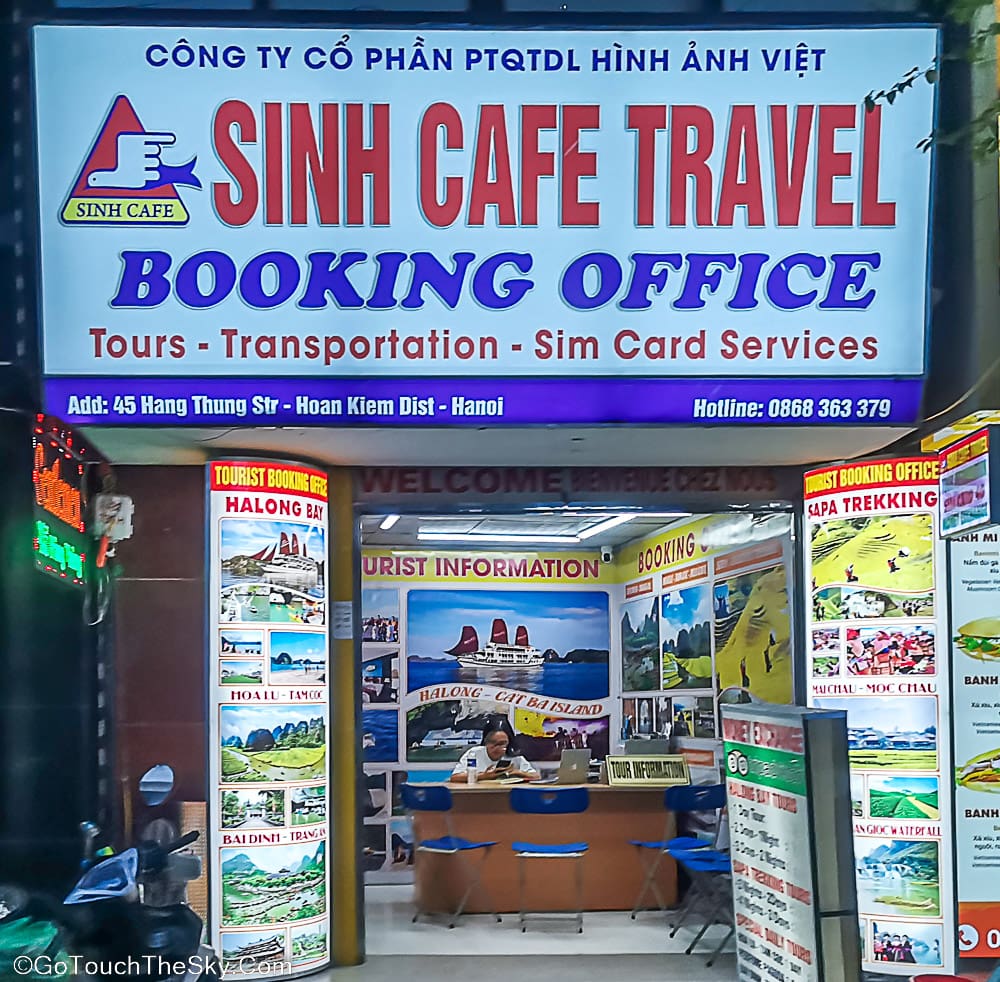 ร้าน Sinh Cafe Travel