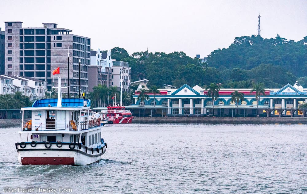 บรรยากาศท่าเรือ Tuan Chau