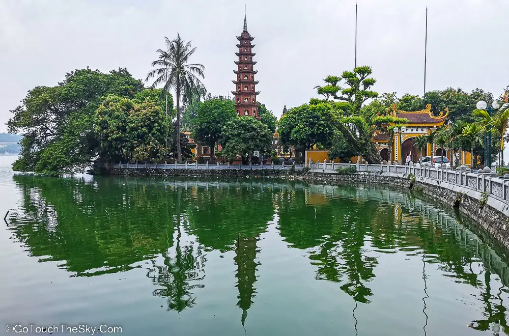 เจดีย์เตริ่นกว็อก Tran Quoc Pagoda