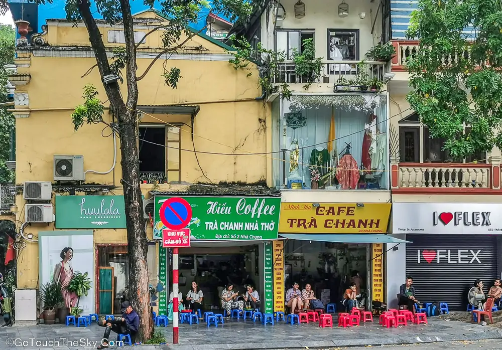 บรรยากาศ Old Quarter ฮานอย