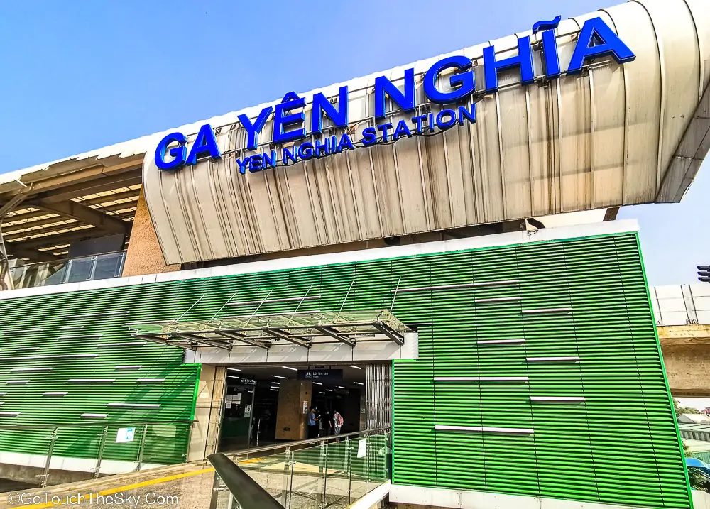 สถานี Yen Nghia ปลายทาง