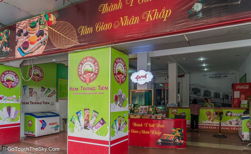 ร้านไอศกรีม Kem Trang Tien