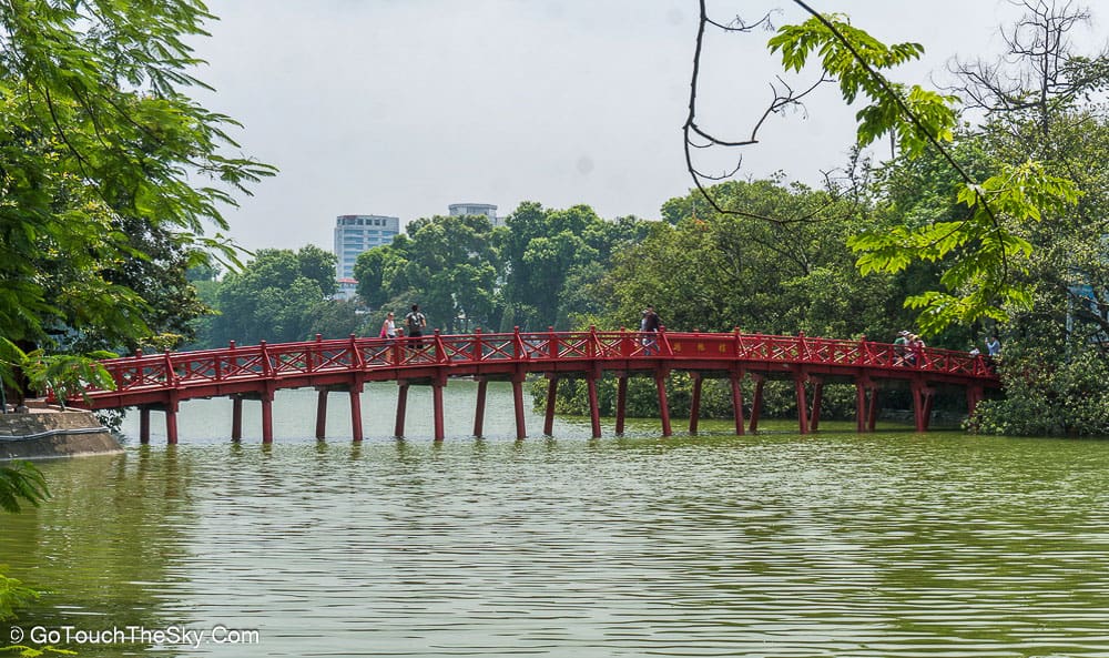 ภายในวัด Ngoc Son