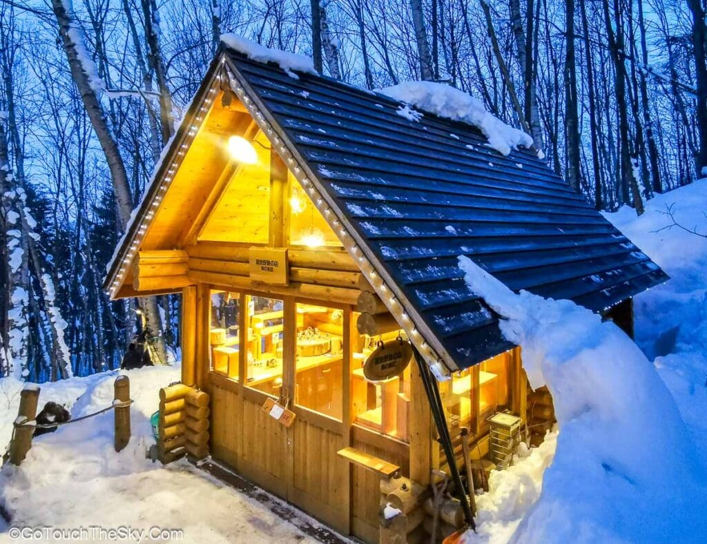 หมู่บ้านในเทพนิยายนินเกิลเทอร์เรซยามค่ำคืน