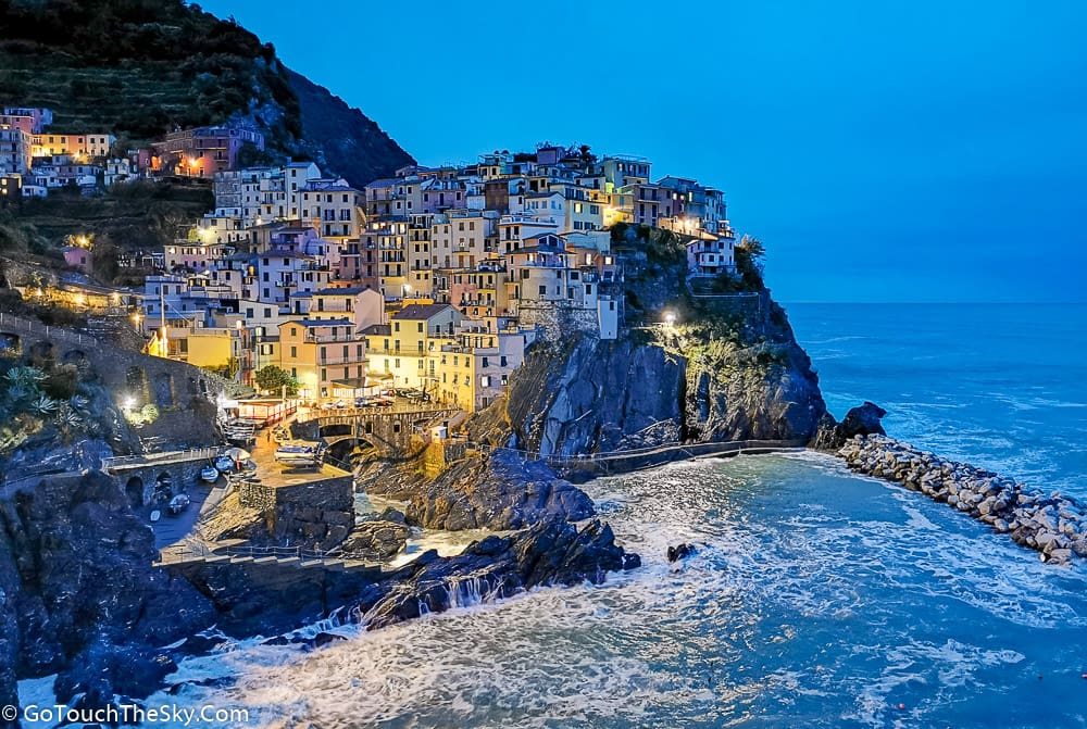 หมู่บ้าน Manarola สวยตรงปก