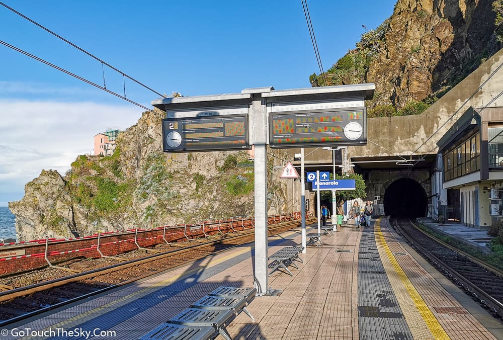 อุโมงค์สู่หมู่บ้าน Manarola