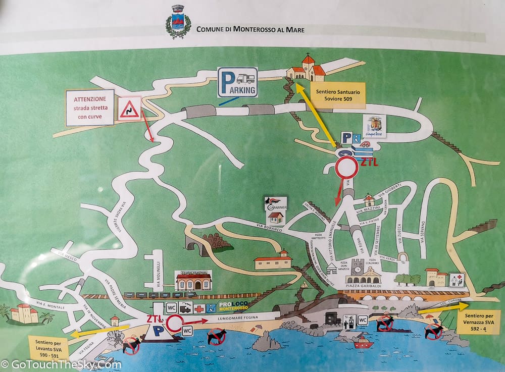 ชายหาด Monterosso al Mare