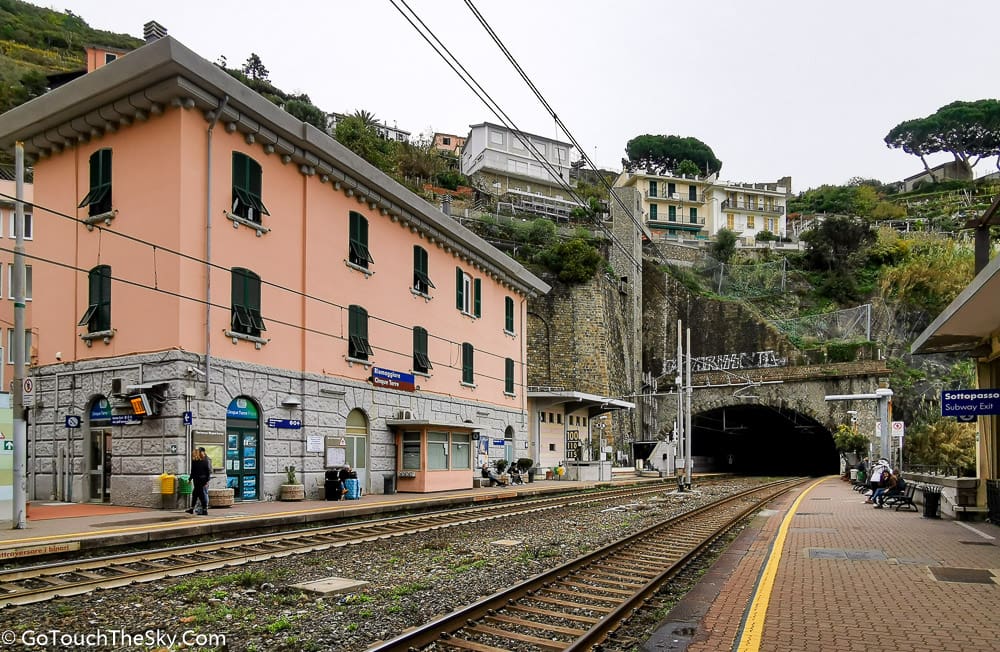 วิวสุดท้ายหมู่บ้าน Riomaggiore